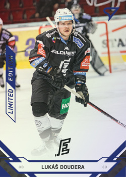 Lukas Doudera Karlovy Vary Tipsport ELH 2021/22 SportZoo 2. serie Blue /99 #340